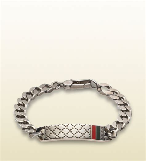 gucci silver bracelet identification